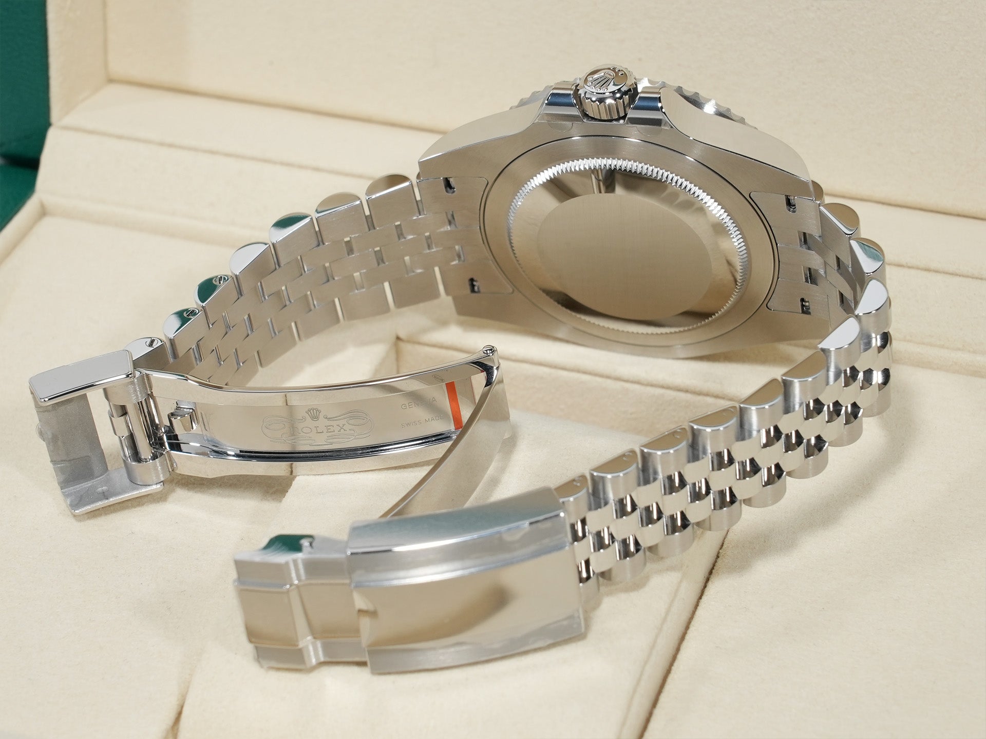 ロレックス GMTマスターII Ref.126710BLNR ステンレススチール ブラック文字盤 ジュビリーブレスレット 未使用 nucrs57k