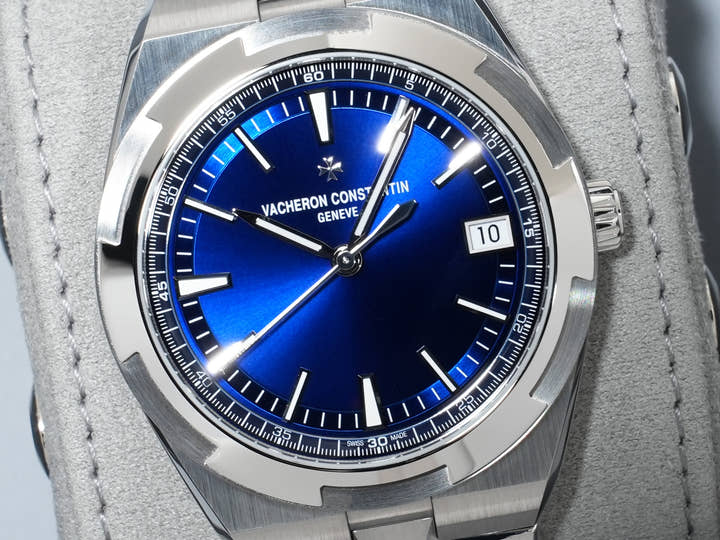 ヴァシュロンコンスタンタン オーヴァーシーズ オートマティック Ref.4520V/210A-B128 ステンレススチール ブルー文字盤 未使用 g5rkh7et