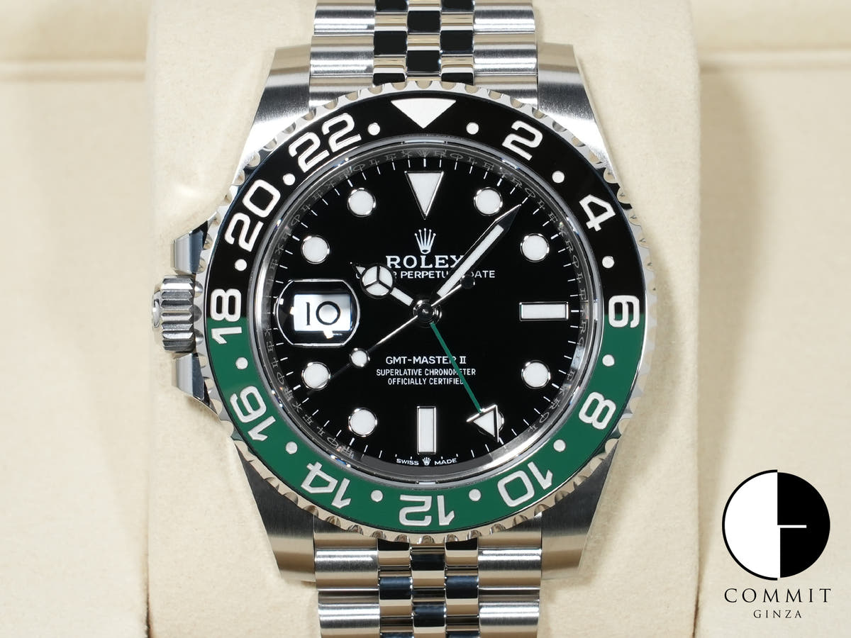 ロレックス GMTマスターII Ref.126720VTNR ステンレススチール ブラック文字盤 ジュビリーブレスレット 未使用 owbdw39b