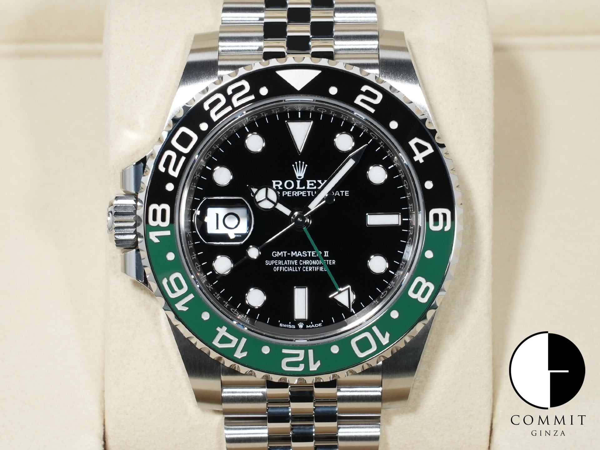 ロレックス GMTマスターII Ref.126720VTNR ステンレススチール ブラック文字盤 ジュビリーブレスレット 未使用 owbdw39b