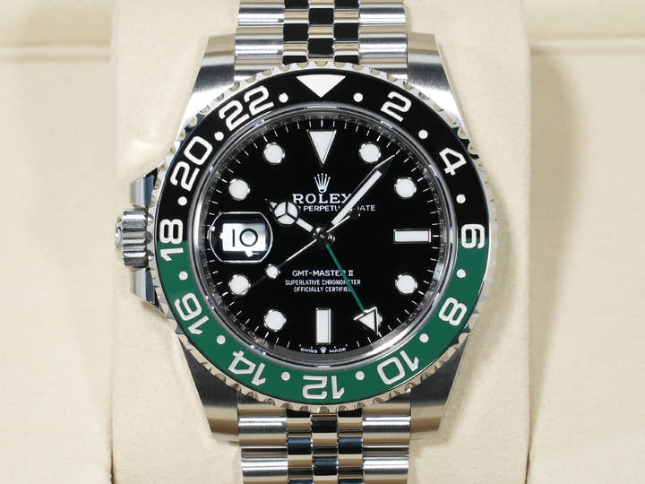 ロレックス GMTマスターII Ref.126720VTNR ステンレススチール ブラック文字盤 ジュビリーブレスレット 未使用 owbdw39b