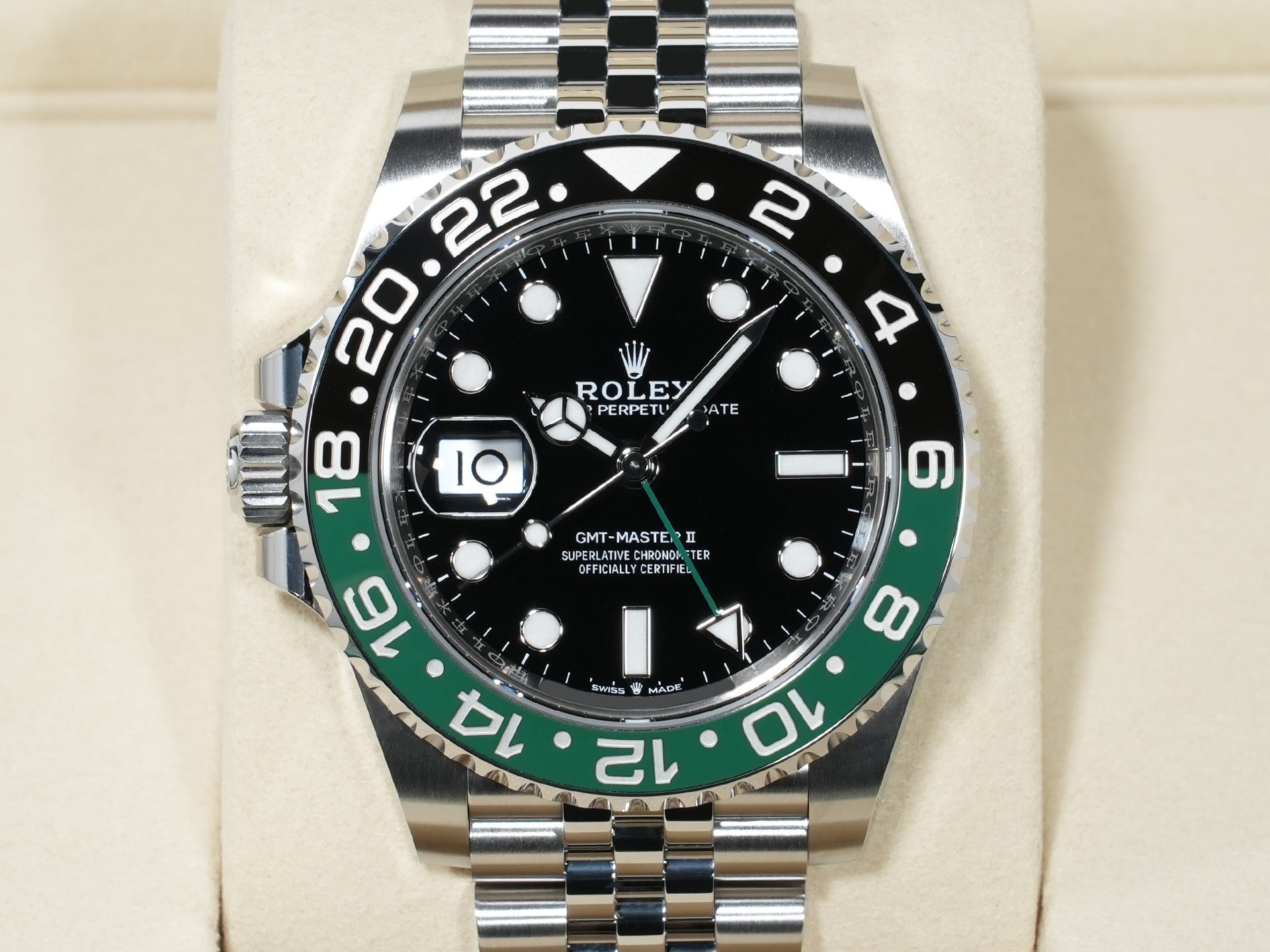 ロレックス GMTマスターII Ref.126720VTNR ステンレススチール ブラック文字盤 ジュビリーブレスレット 未使用 owbdw39b