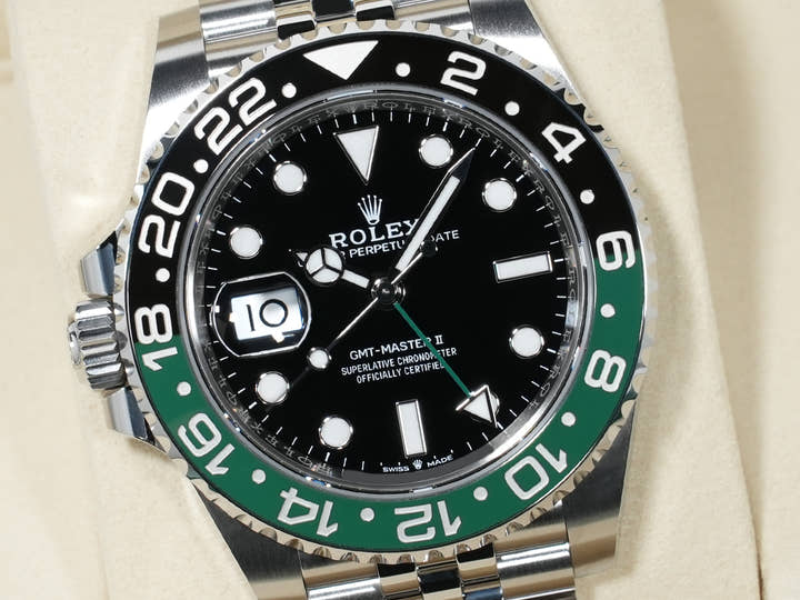ロレックス GMTマスターII Ref.126720VTNR ステンレススチール ブラック文字盤 ジュビリーブレスレット 未使用 owbdw39b