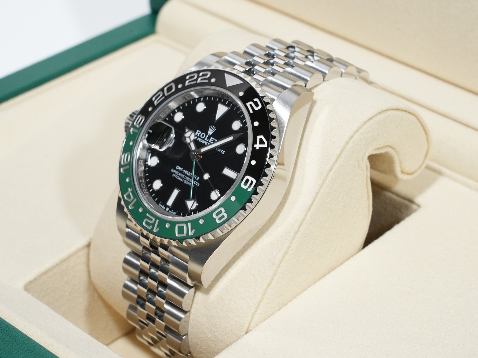 ロレックス GMTマスターII Ref.126720VTNR ステンレススチール ブラック文字盤 ジュビリーブレスレット 未使用 owbdw39b