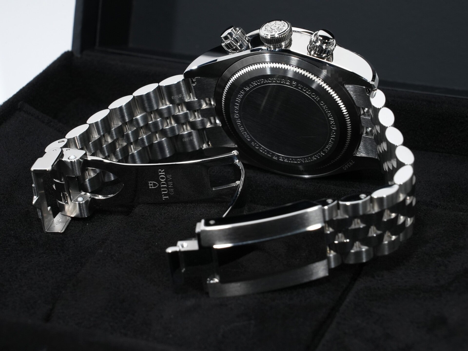 チューダー(チュードル) ブラックベイ クロノ Ref.79360N ステンレススチール ピンク文字盤 美中古 36eo26cd