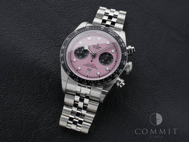 チューダー(チュードル) ブラックベイ クロノ Ref.79360N ステンレススチール ピンク文字盤 美中古 36eo26cd