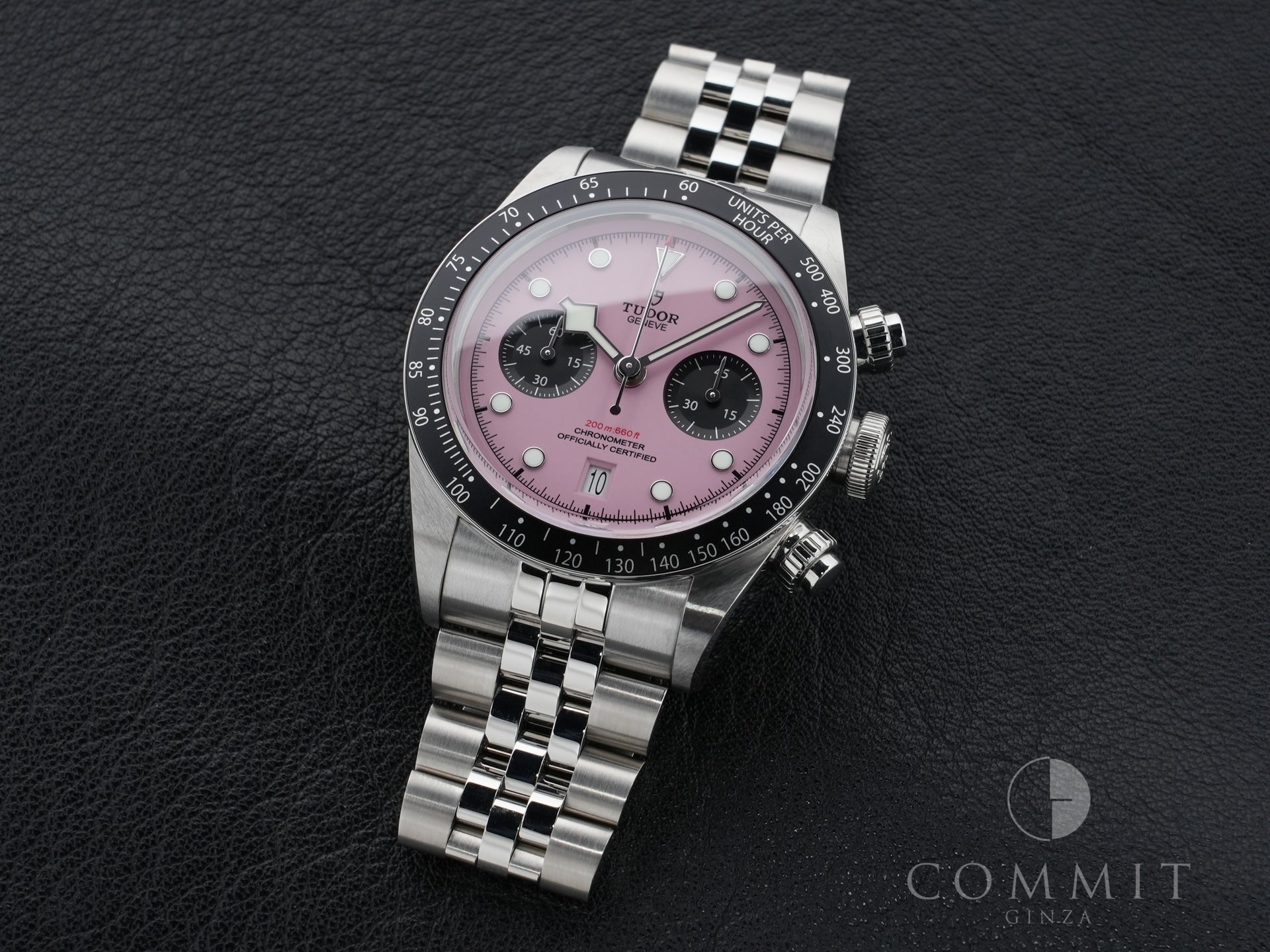 チューダー(チュードル) ブラックベイ クロノ Ref.79360N ステンレススチール ピンク文字盤 美中古 36eo26cd