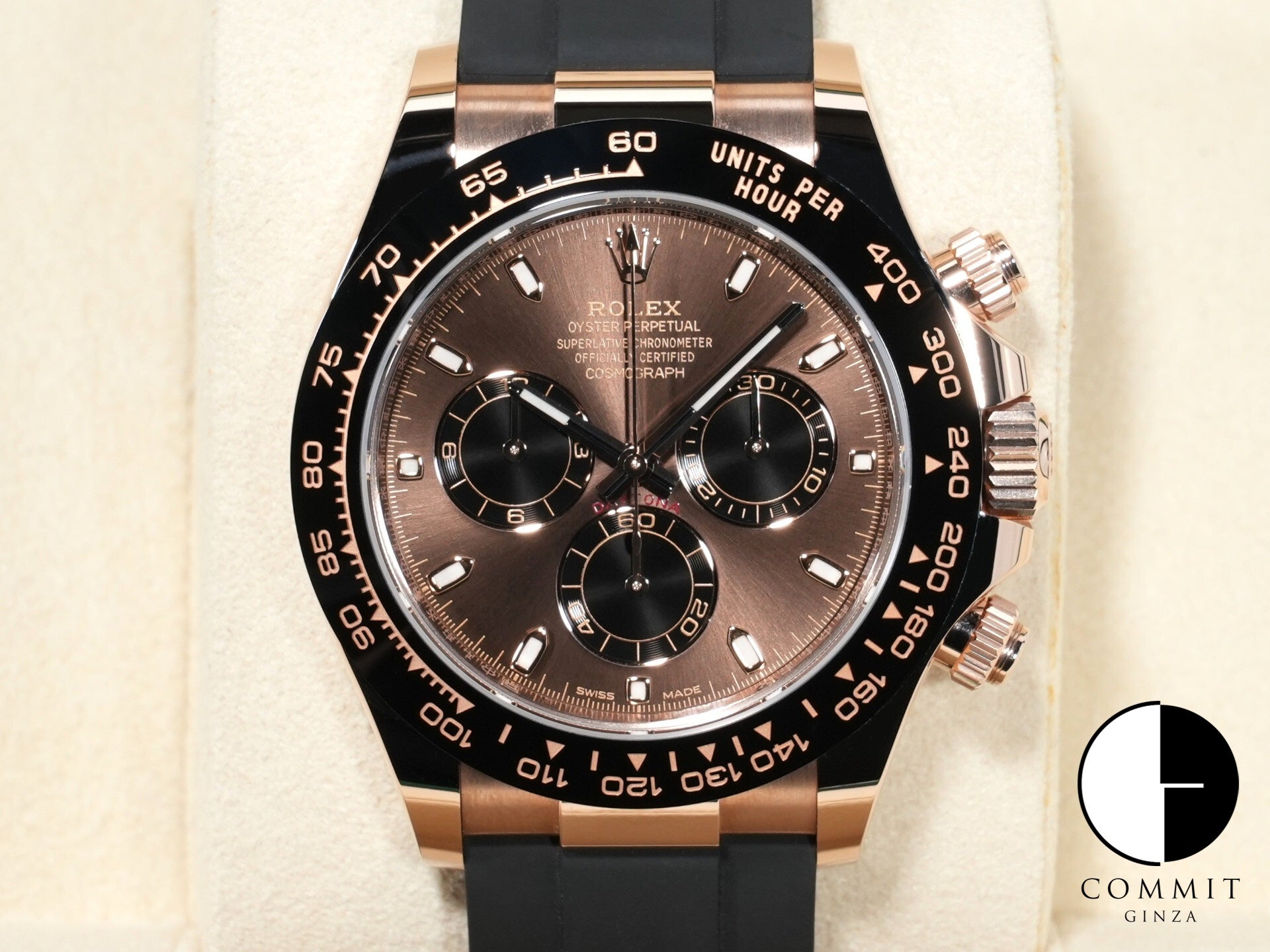 ロレックス デイトナ Ref.116515LN エバーローズゴールド チョコレート/ブラック文字盤 美品 abf5nu2a
