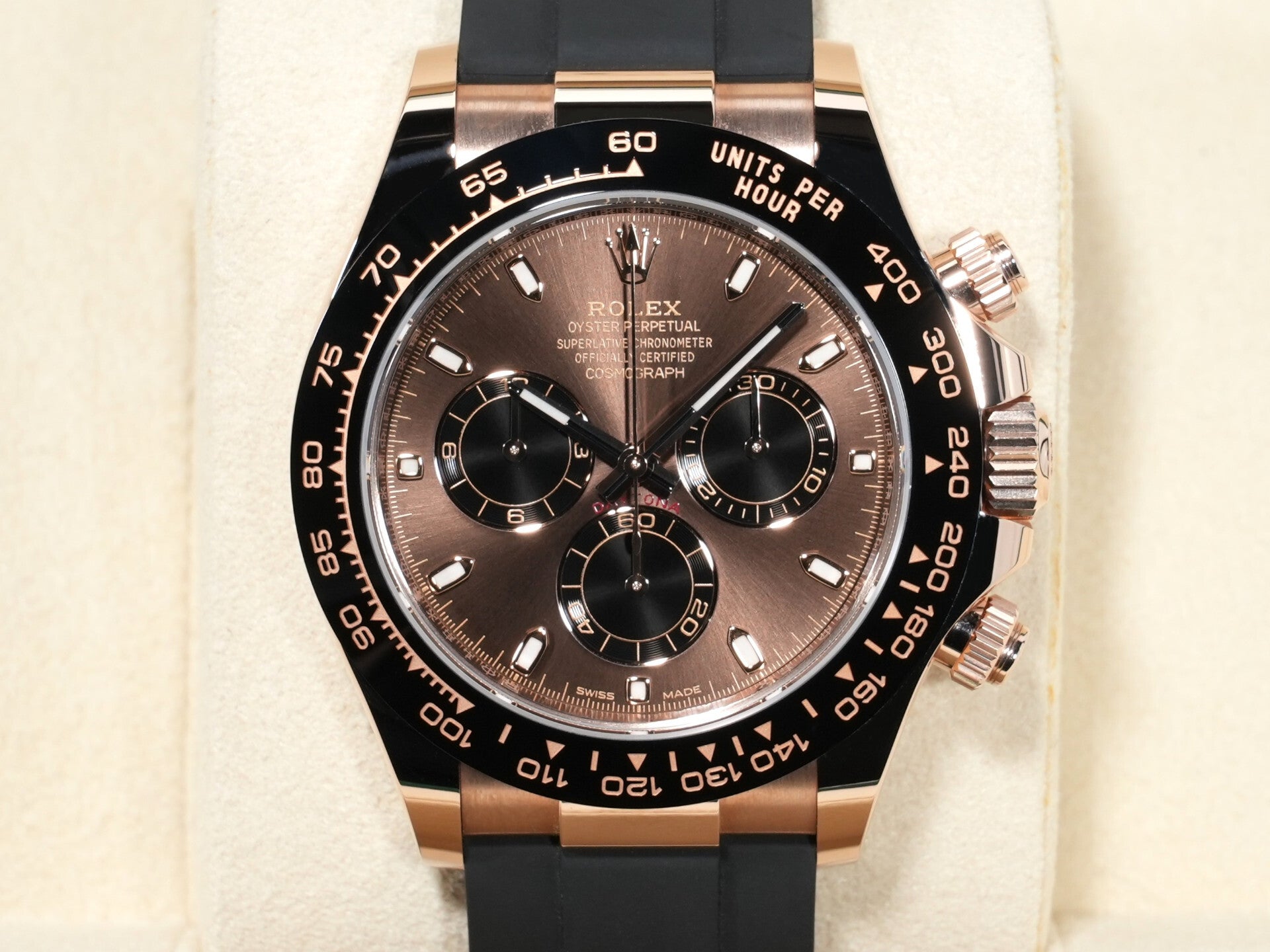 ロレックス デイトナ Ref.116515LN エバーローズゴールド チョコレート/ブラック文字盤 美品 abf5nu2a