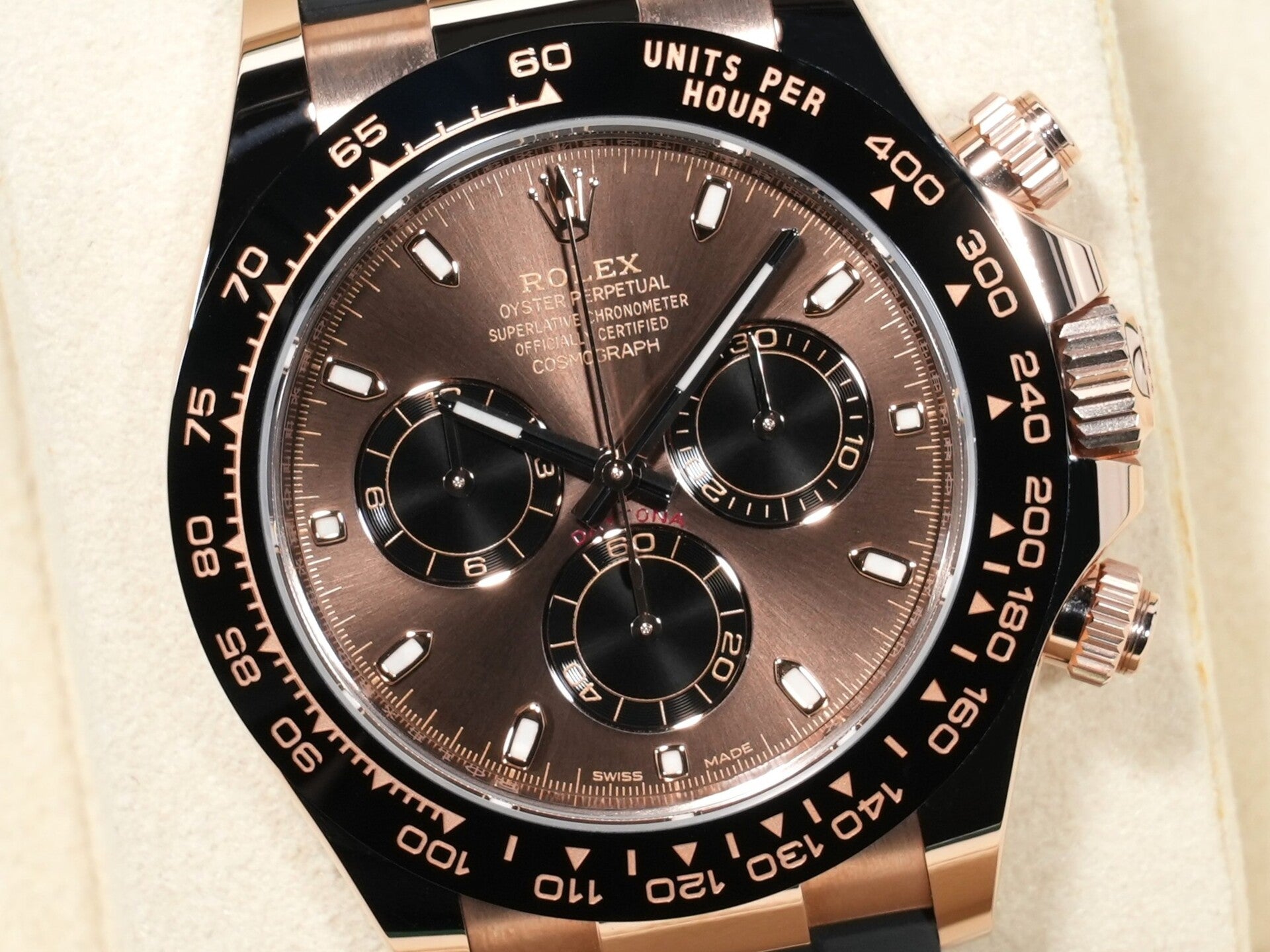 ロレックス デイトナ Ref.116515LN エバーローズゴールド チョコレート/ブラック文字盤 美品 abf5nu2a