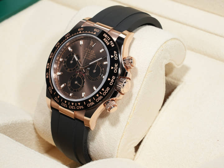 ロレックス デイトナ Ref.116515LN エバーローズゴールド チョコレート/ブラック文字盤 美品 abf5nu2a