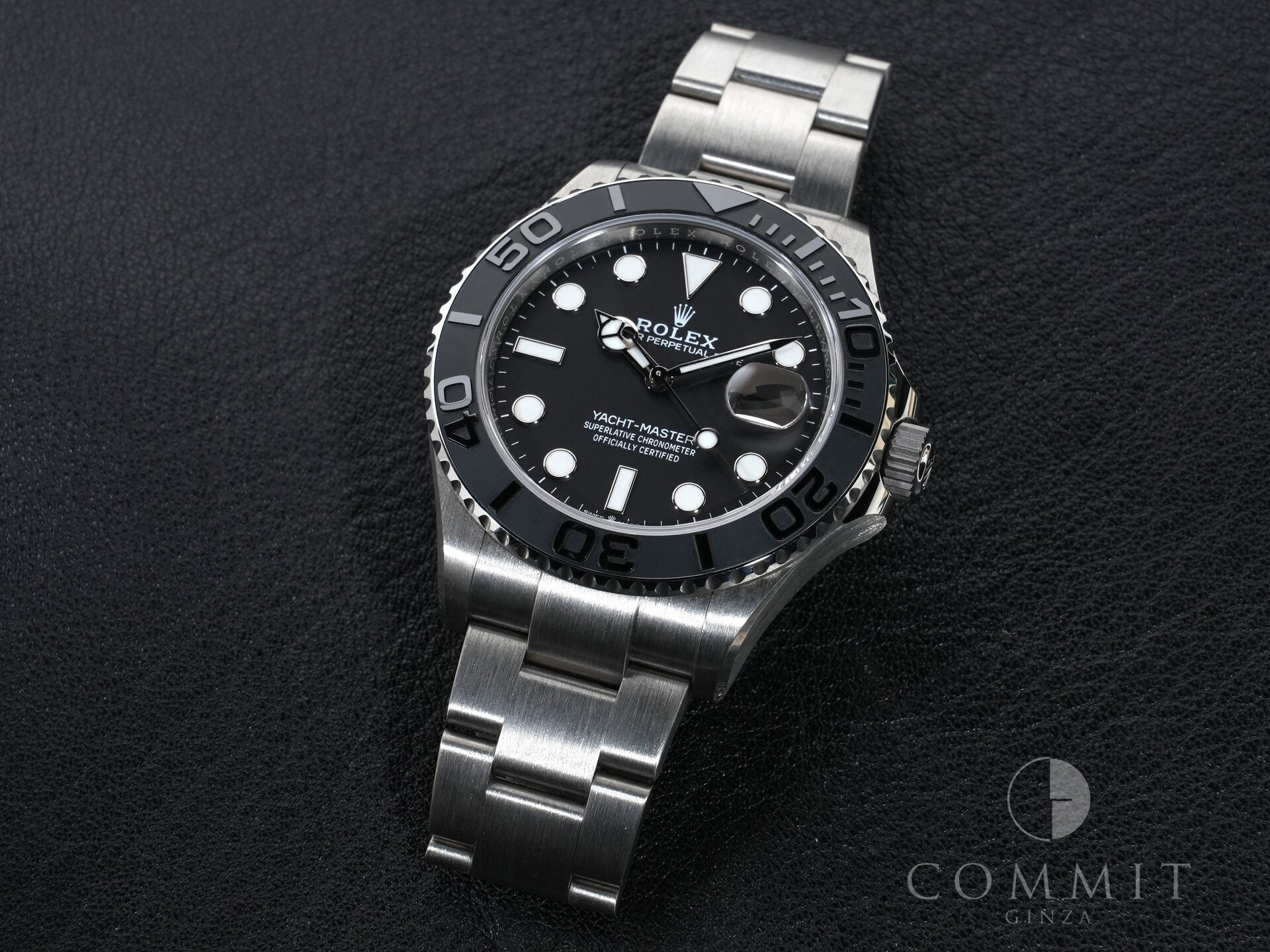 ロレックス ヨットマスター42 Ref.226627 RLXチタン ブラック文字盤 美品 7yhtx6ez