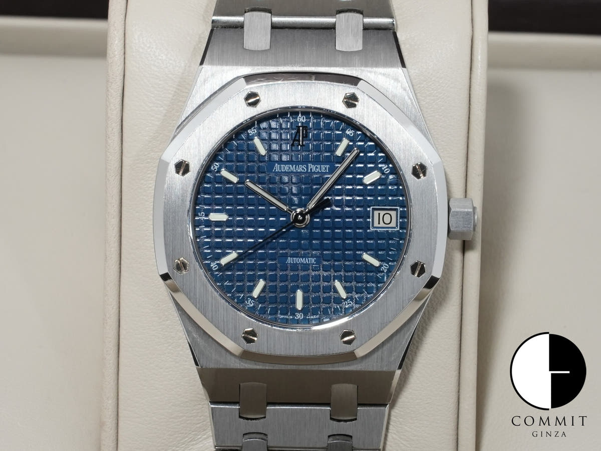 オーデマピゲ ロイヤルオーク Ref.14790ST ステンレススチール ブルー文字盤 美中古 zq27g9yh