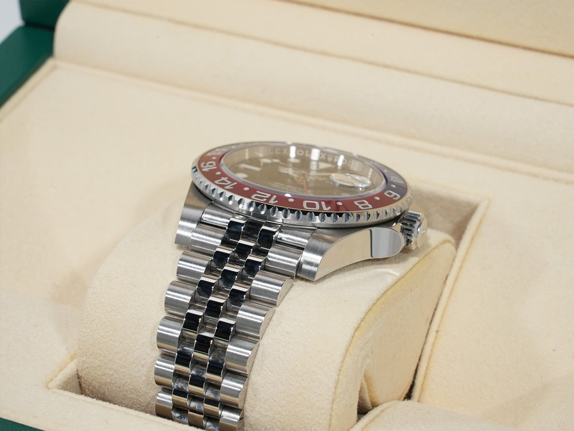 ロレックス GMTマスターII Ref.126710BLRO ステンレススチール ブラック文字盤 ジュビリーブレスレット 中古 ca92aihu