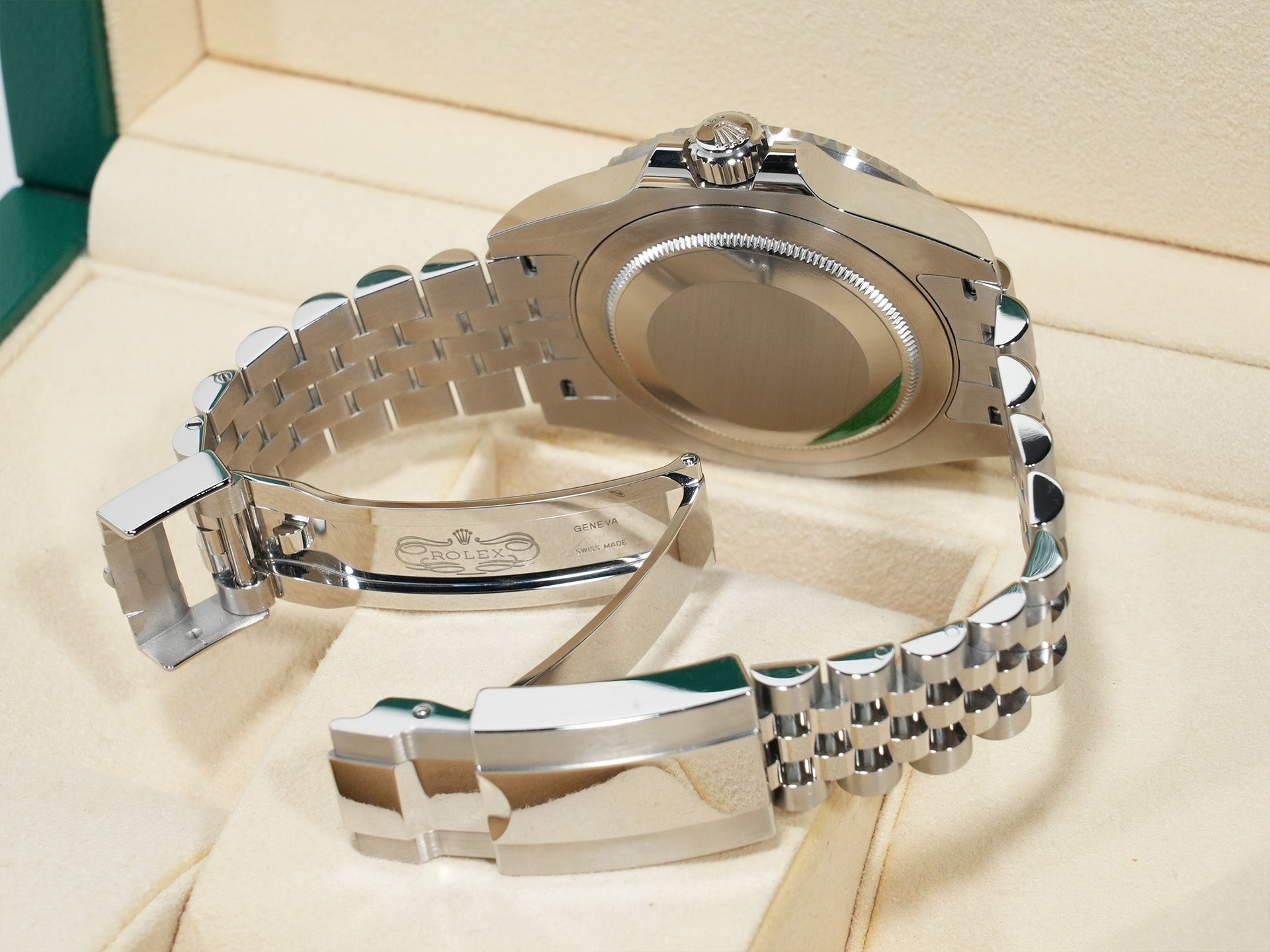 ロレックス GMTマスターII Ref.126710BLRO ステンレススチール ブラック文字盤 ジュビリーブレスレット 中古 ca92aihu