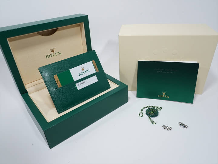 ロレックス GMTマスターII Ref.126710BLRO ステンレススチール ブラック文字盤 ジュビリーブレスレット 中古 ca92aihu