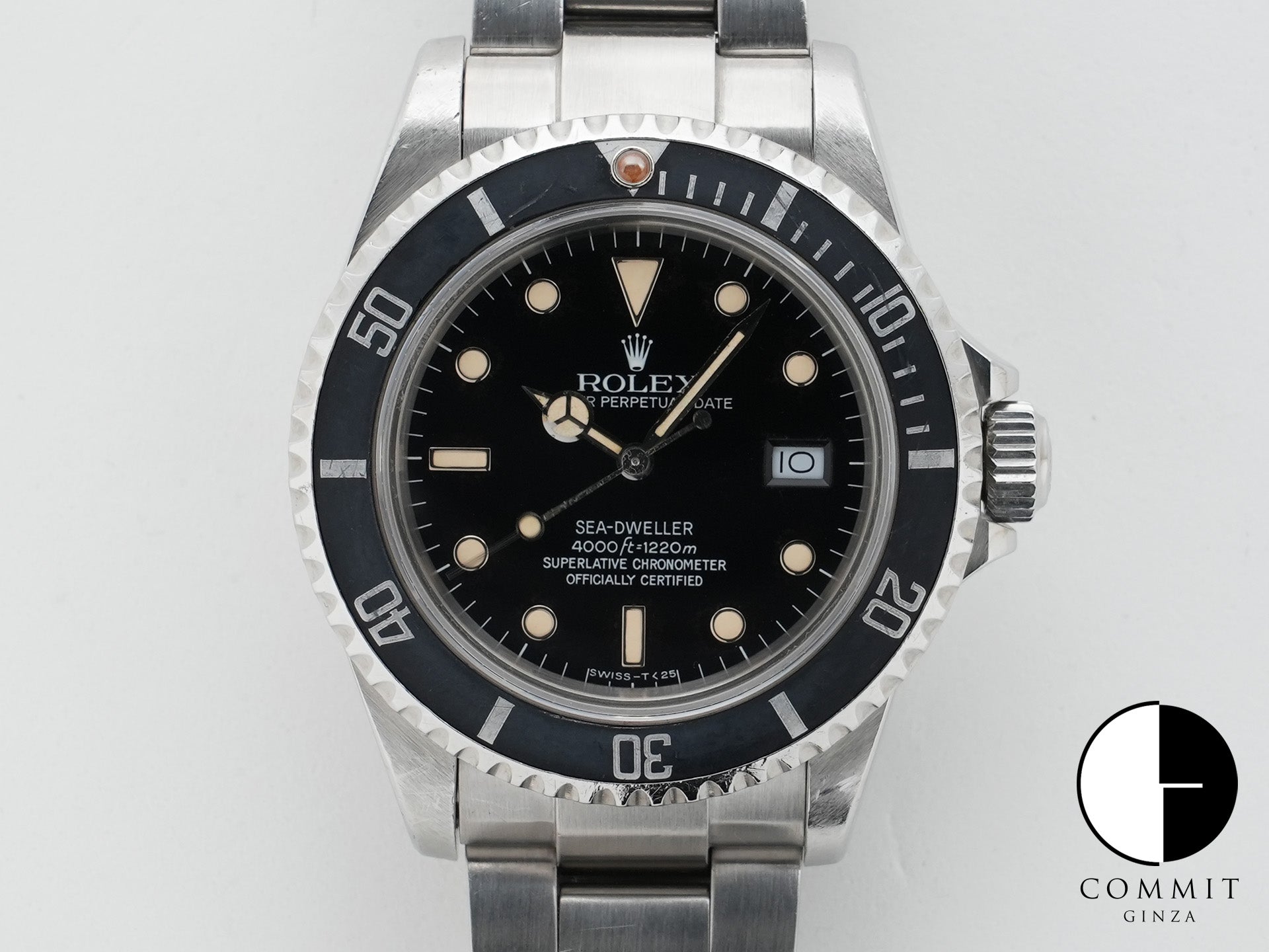 ロレックス シードゥエラー トリプルシックス Ref.16660 ステンレススチール ブラック文字盤 中古 xxx834zp