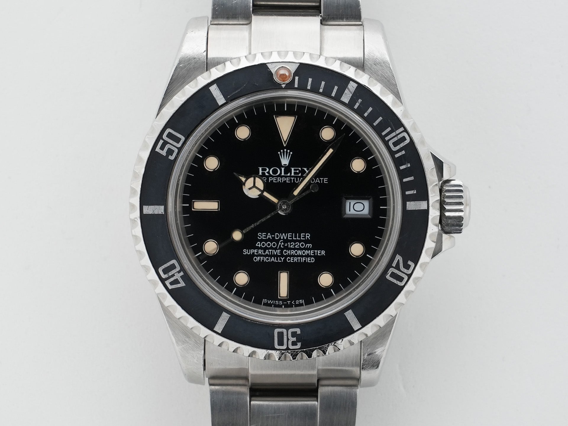 ロレックス シードゥエラー トリプルシックス Ref.16660 ステンレススチール ブラック文字盤 中古 xxx834zp