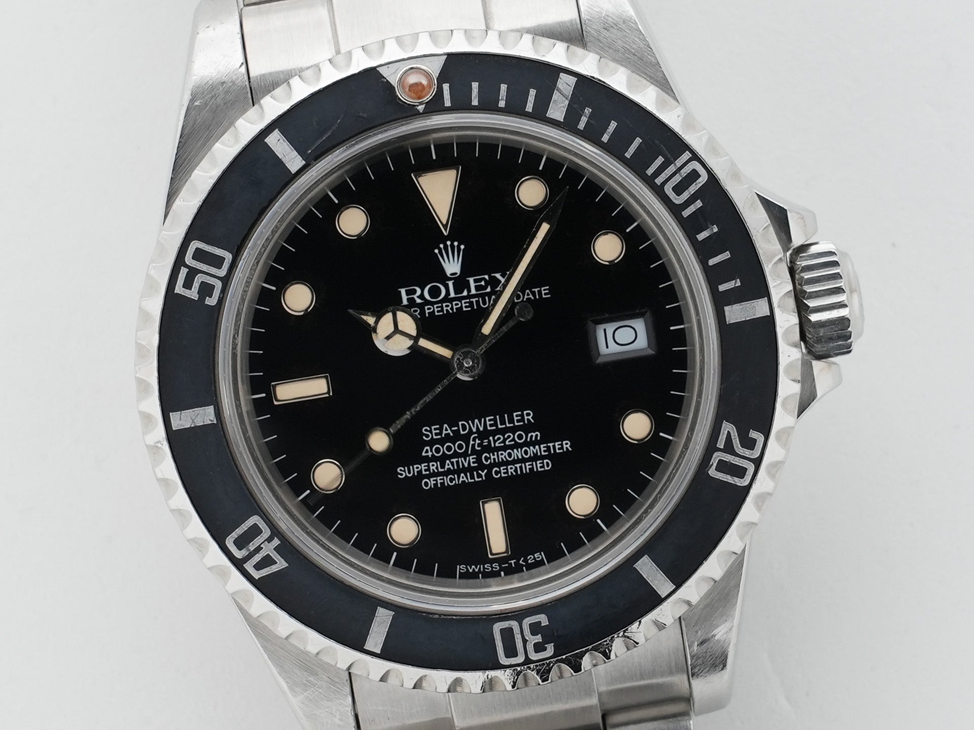 ロレックス シードゥエラー トリプルシックス Ref.16660 ステンレススチール ブラック文字盤 中古 xxx834zp