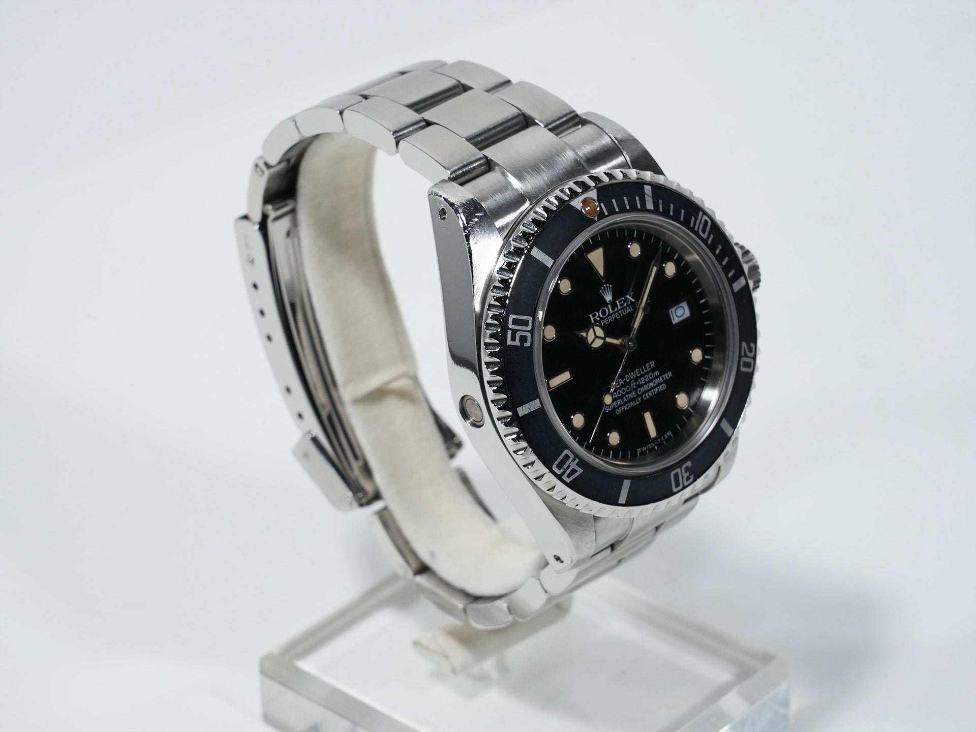 ロレックス シードゥエラー トリプルシックス Ref.16660 ステンレススチール ブラック文字盤 中古 xxx834zp