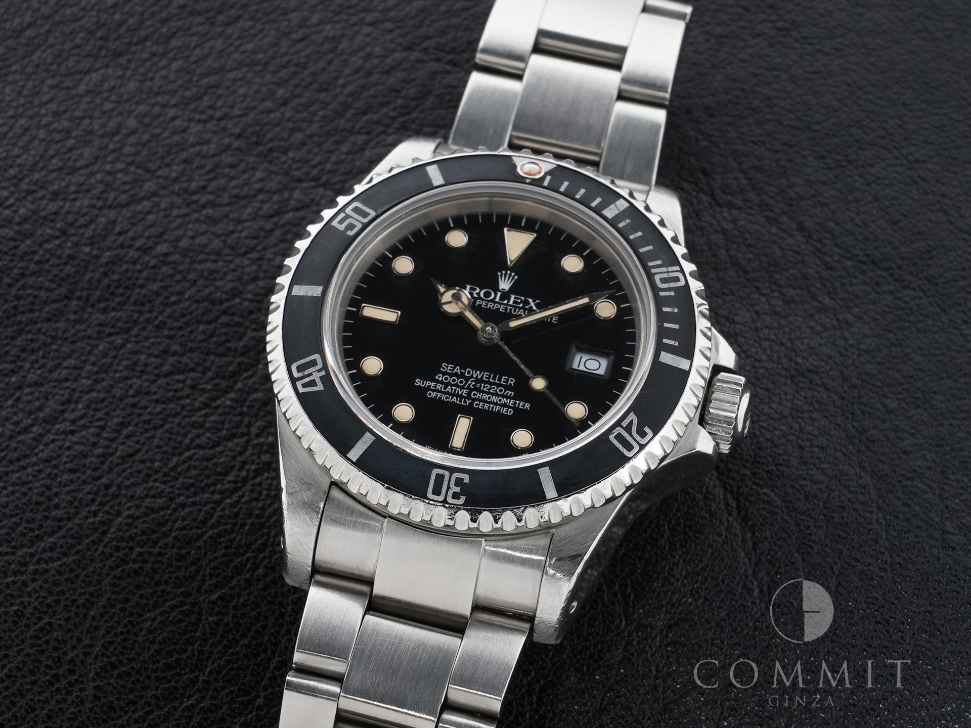 ロレックス シードゥエラー トリプルシックス Ref.16660 ステンレススチール ブラック文字盤 中古 xxx834zp