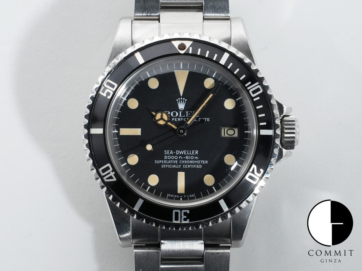 ロレックス シードゥエラー Ref.1665 ステンレススチール ブラック文字盤 中古 2xwxdosm