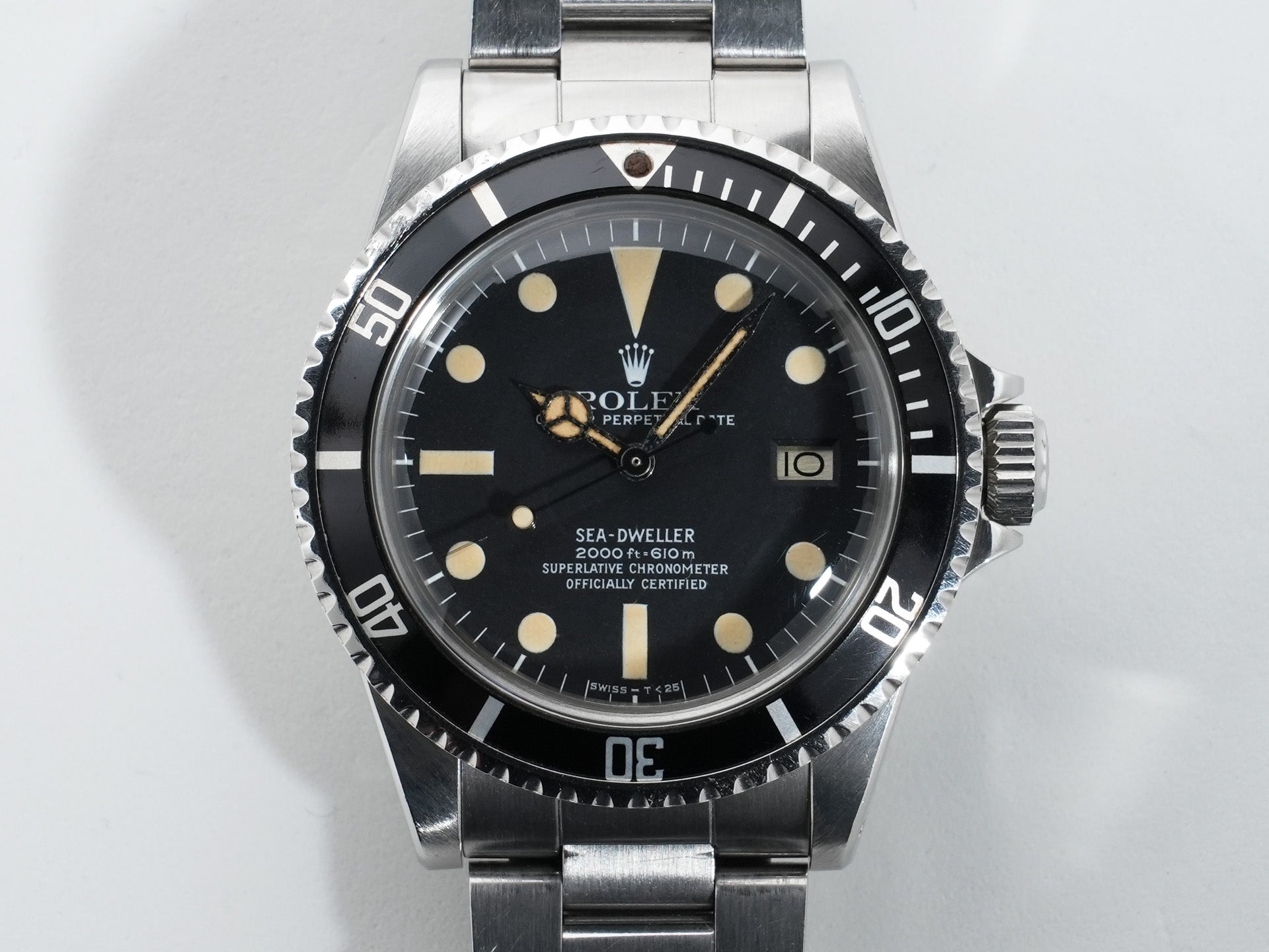 ロレックス シードゥエラー Ref.1665 ステンレススチール ブラック文字盤 中古 2xwxdosm