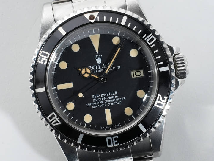 ロレックス シードゥエラー Ref.1665 ステンレススチール ブラック文字盤 中古 2xwxdosm