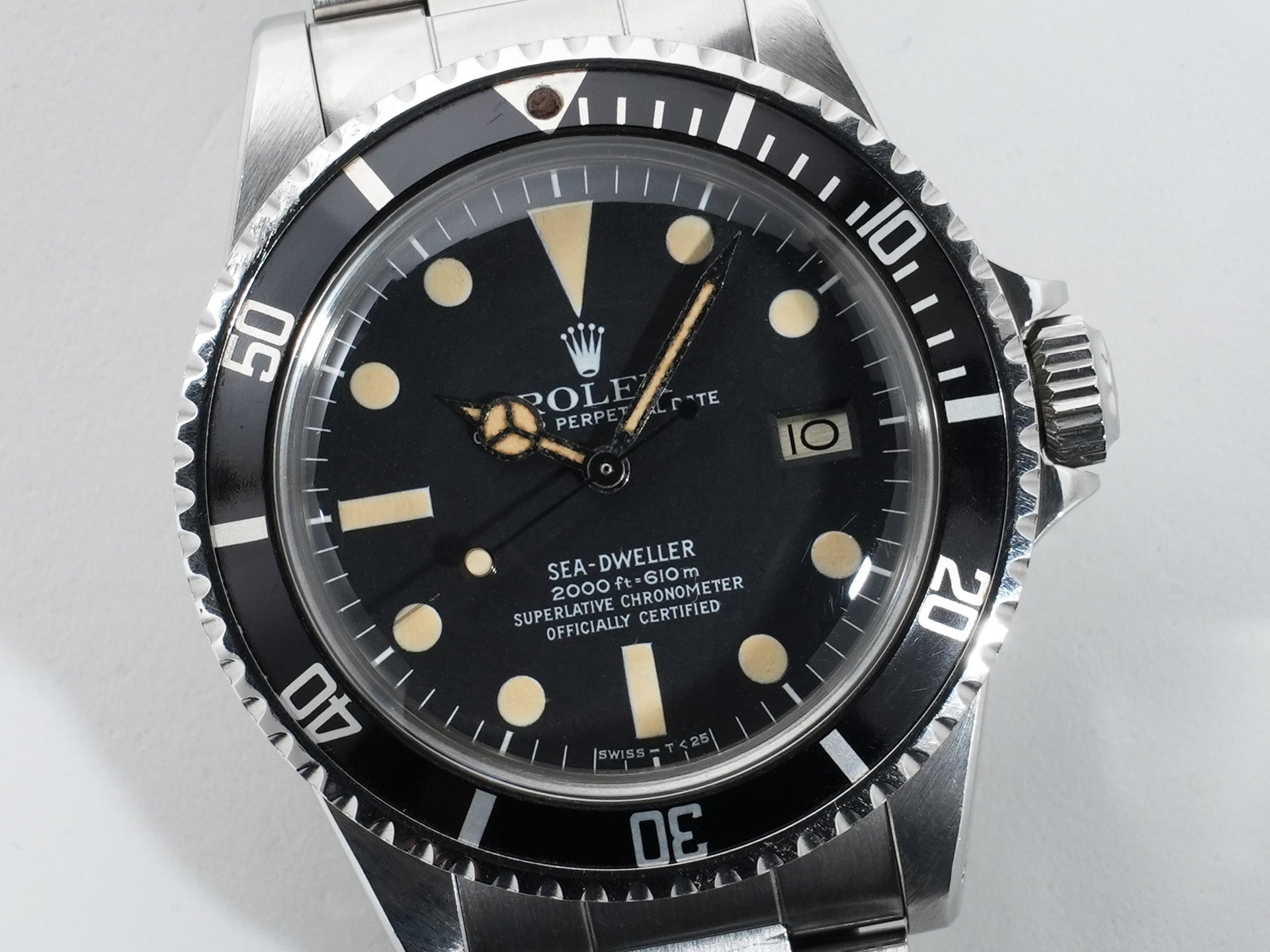 ロレックス シードゥエラー Ref.1665 ステンレススチール ブラック文字盤 中古 2xwxdosm