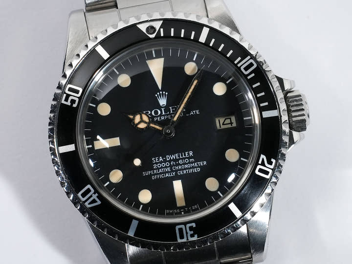 ロレックス シードゥエラー Ref.1665 ステンレススチール ブラック文字盤 中古 2xwxdosm