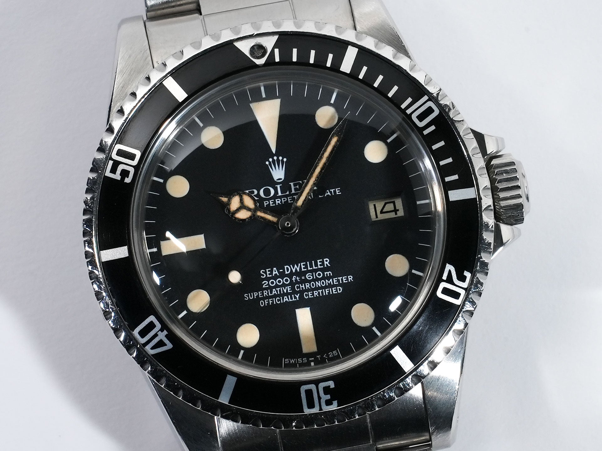 ロレックス シードゥエラー Ref.1665 ステンレススチール ブラック文字盤 中古 2xwxdosm