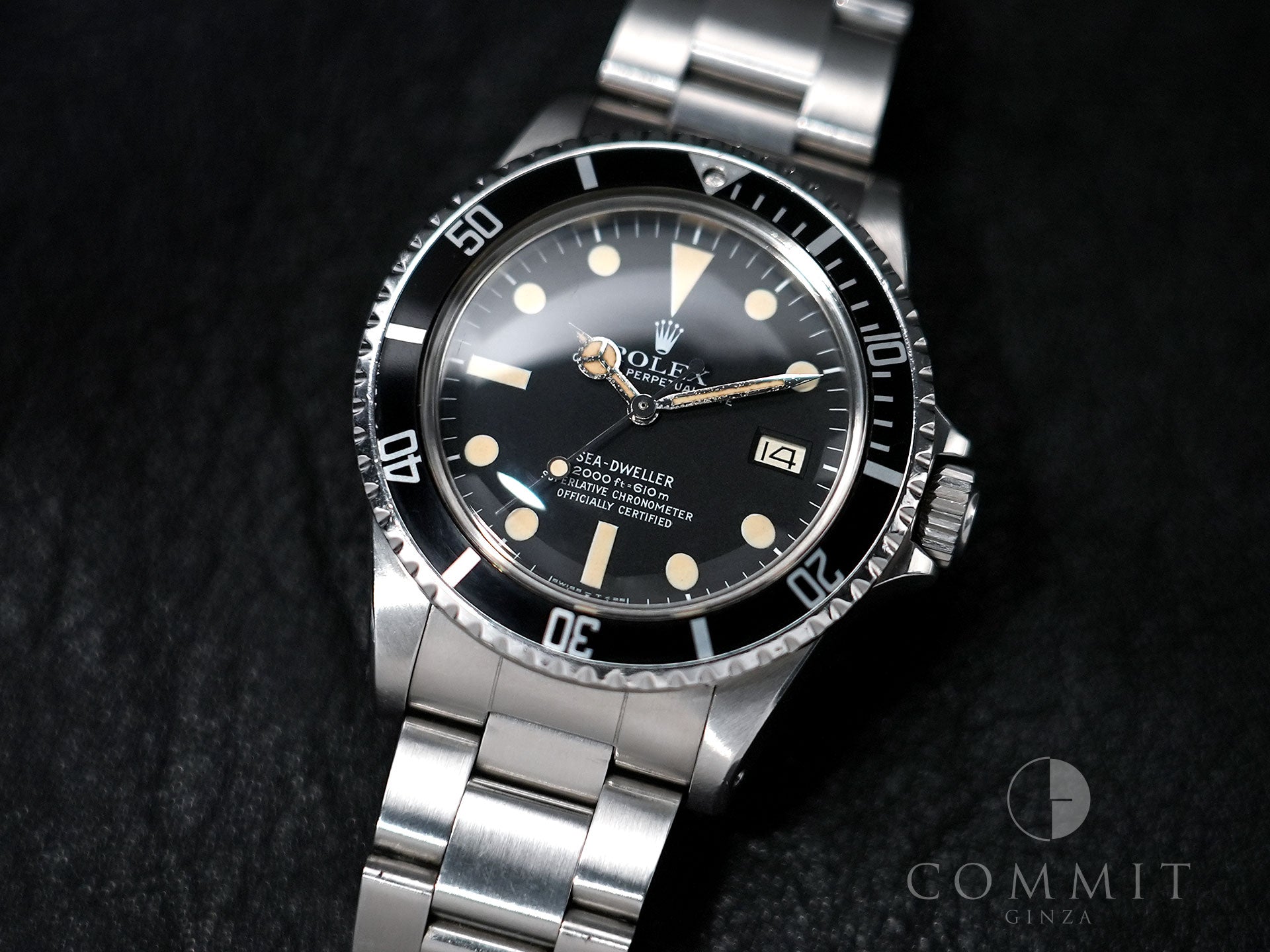 ロレックス シードゥエラー Ref.1665 ステンレススチール ブラック文字盤 中古 2xwxdosm