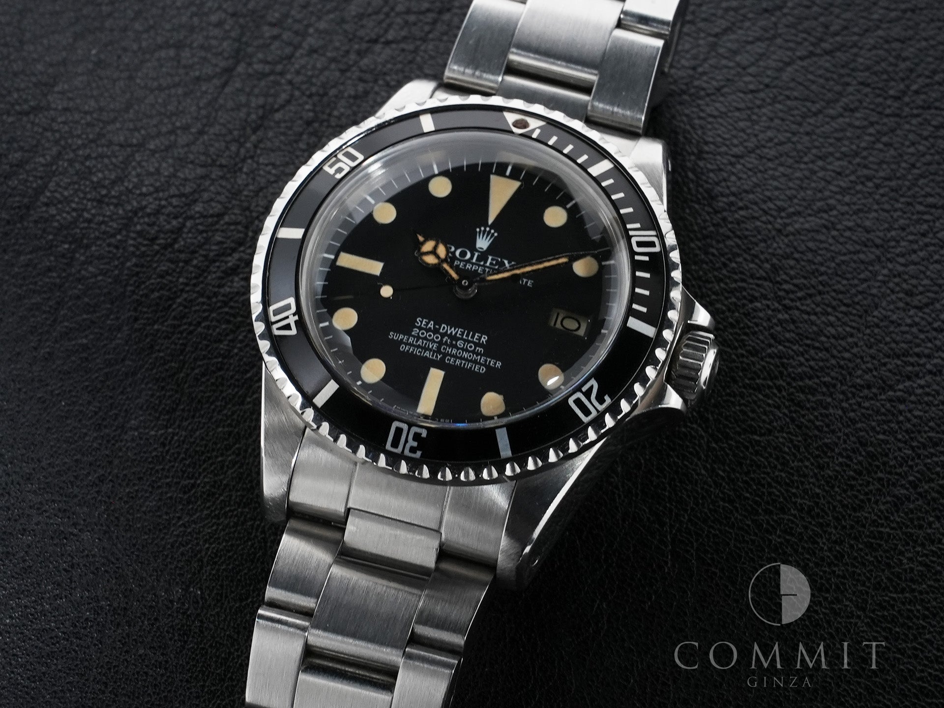 Rolex Sea-Dweller Ref. 1665 Stainless Steel Black Dial Pre-owned 2xwxdosm