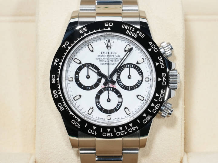 ロレックス デイトナ Ref.116500LN ステンレススチール ホワイト文字盤 中古 i3x7ya2q