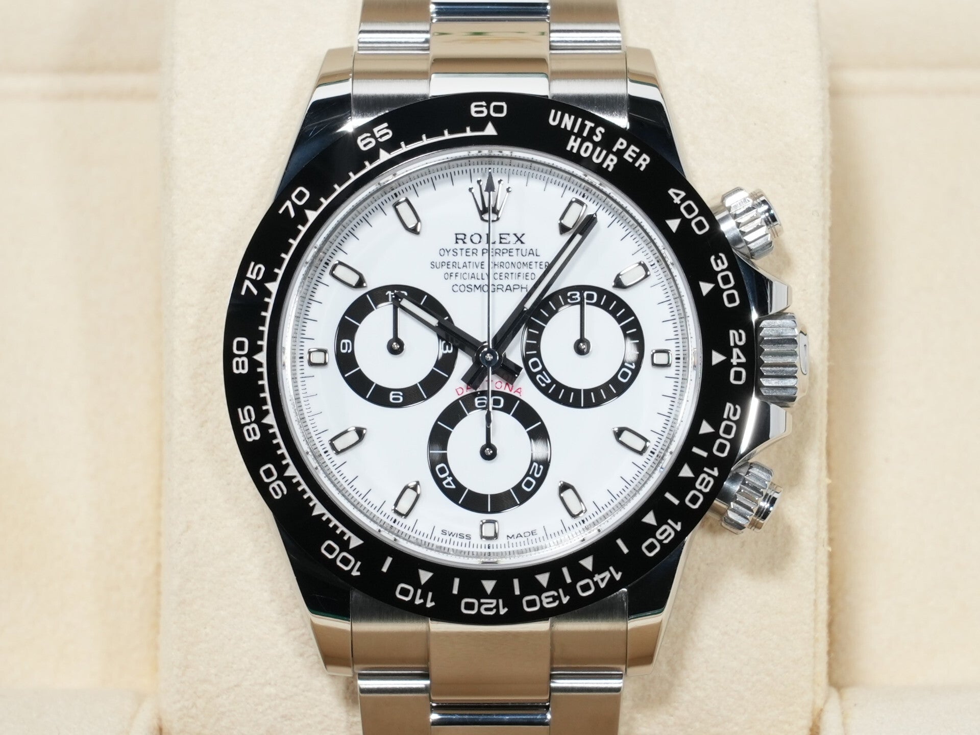 ロレックス デイトナ Ref.116500LN ステンレススチール ホワイト文字盤 中古 i3x7ya2q