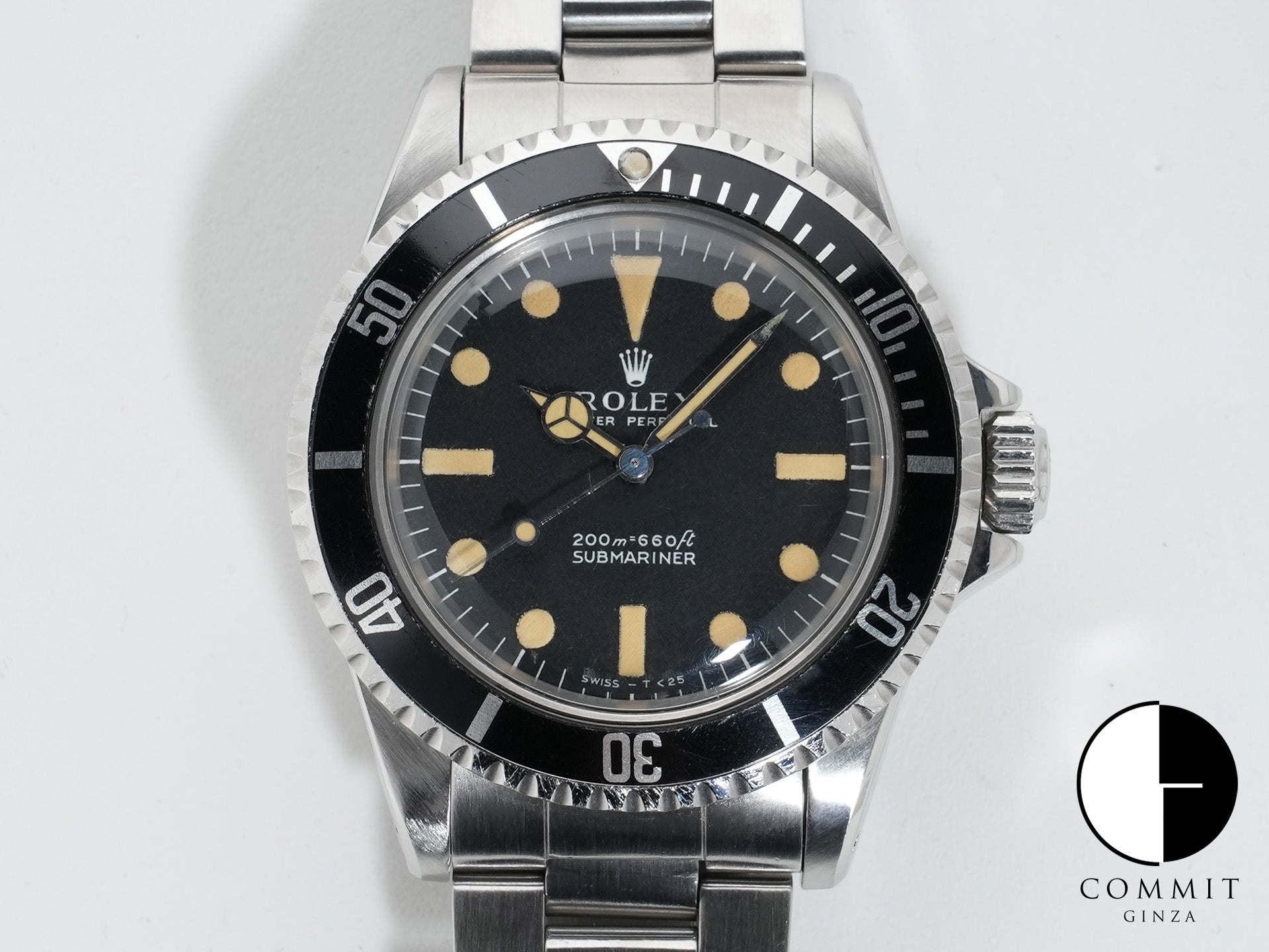 ロレックス サブマリーナー Ref.5513 ステンレススチール ブラック文字盤 中古 qdkjdgdk