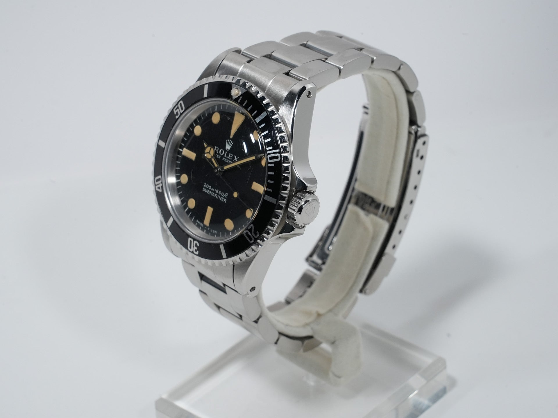 ロレックス サブマリーナー Ref.5513 ステンレススチール ブラック文字盤 中古 qdkjdgdk