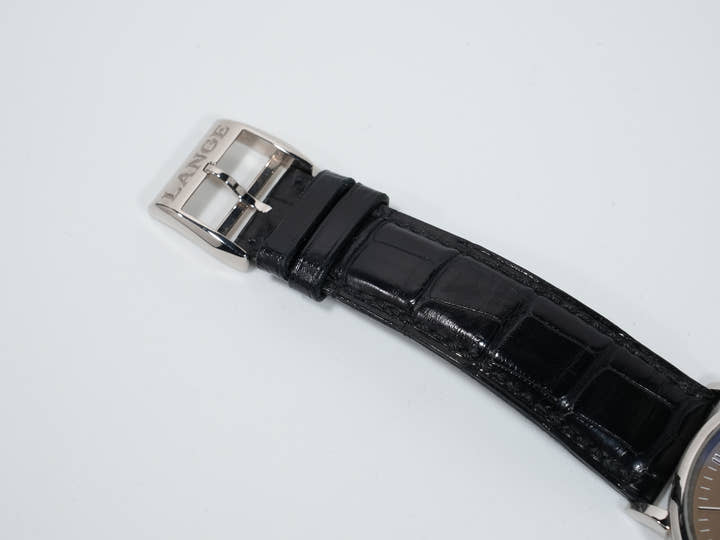 A.ランゲ＆ゾーネ サクソニア オートマティック Ref.380.044 ホワイトゴールド ブラウン文字盤 中古 kyfh8ur8