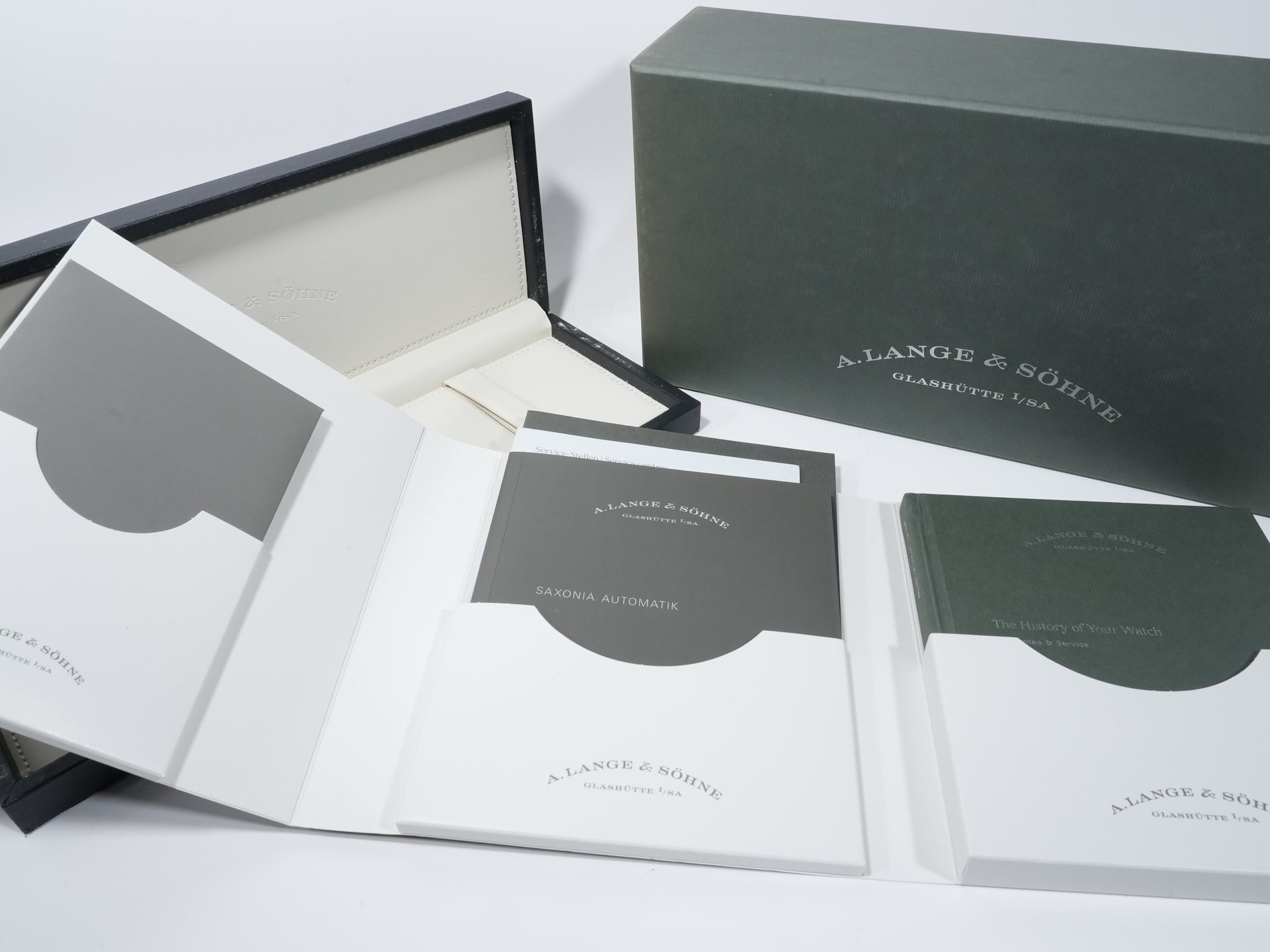 A.ランゲ＆ゾーネ サクソニア オートマティック Ref.380.044 ホワイトゴールド ブラウン文字盤 中古 kyfh8ur8