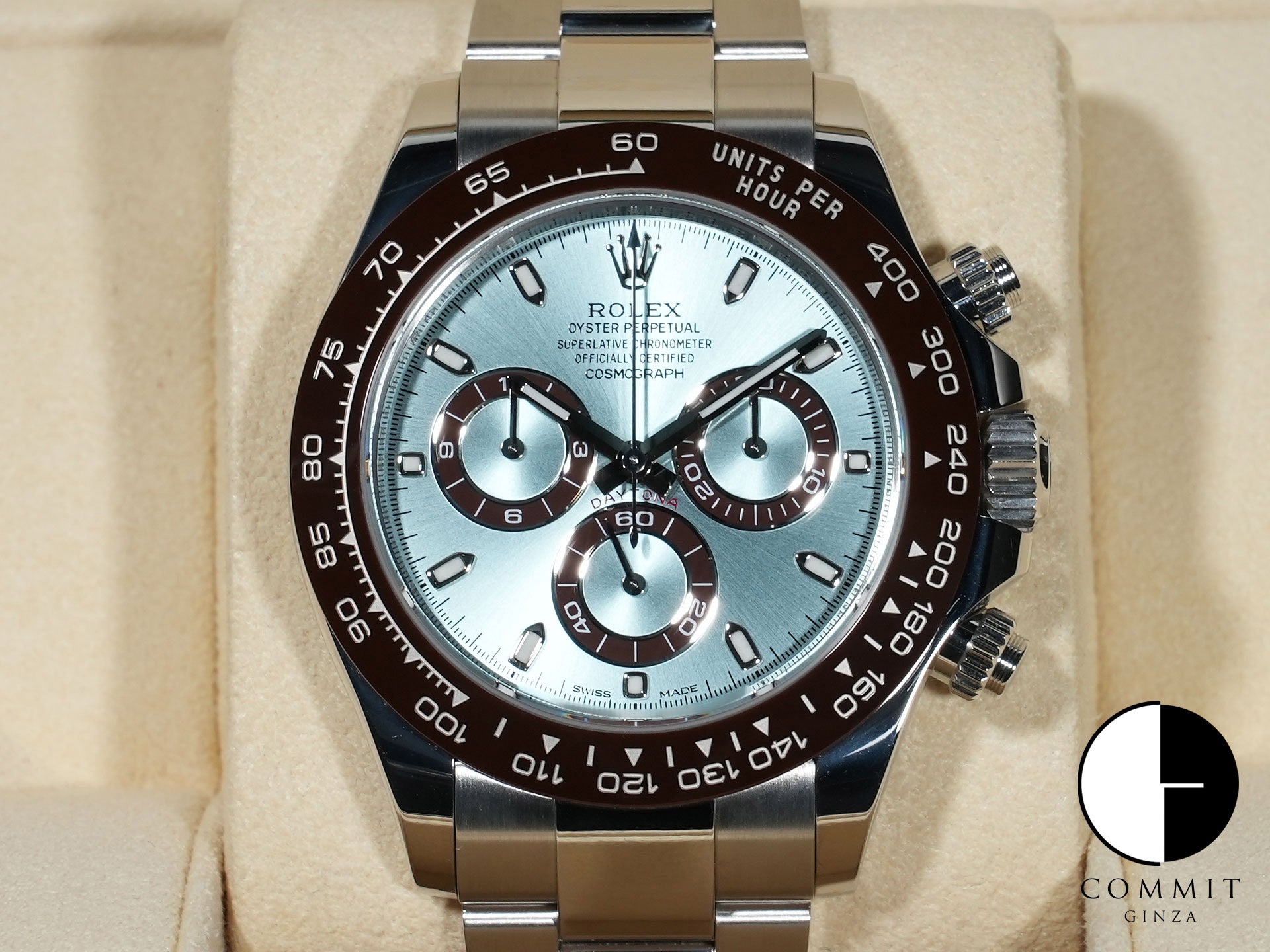 ロレックス デイトナ Ref.116506 プラチナ アイスブルー文字盤 中古 8w62k6rz