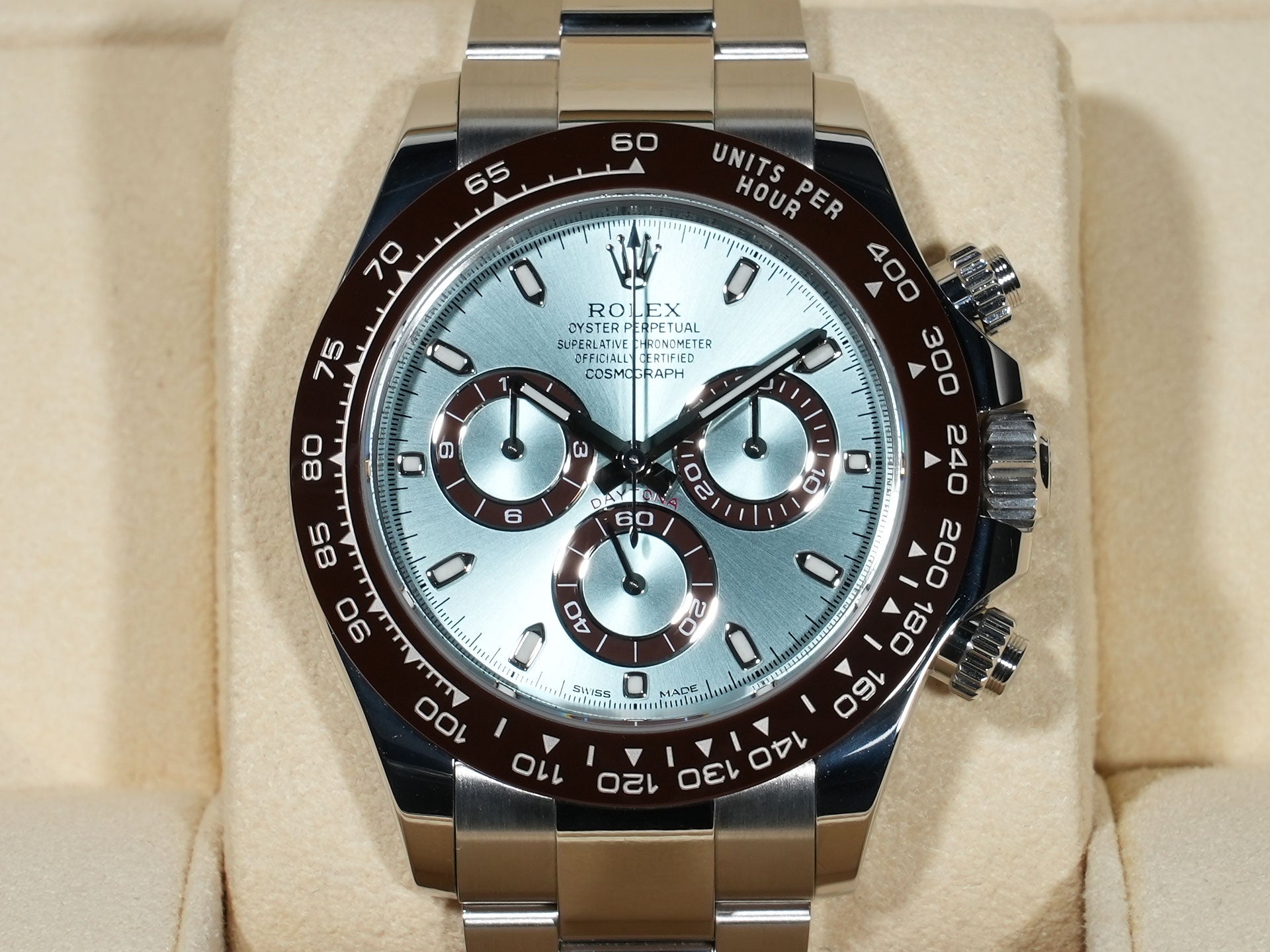 ロレックス デイトナ Ref.116506 プラチナ アイスブルー文字盤 中古 8w62k6rz