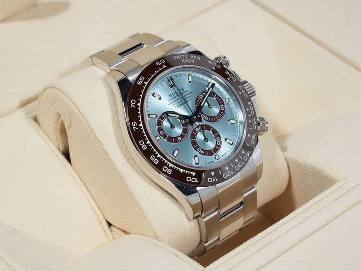 ロレックス デイトナ Ref.116506 プラチナ アイスブルー文字盤 中古 8w62k6rz