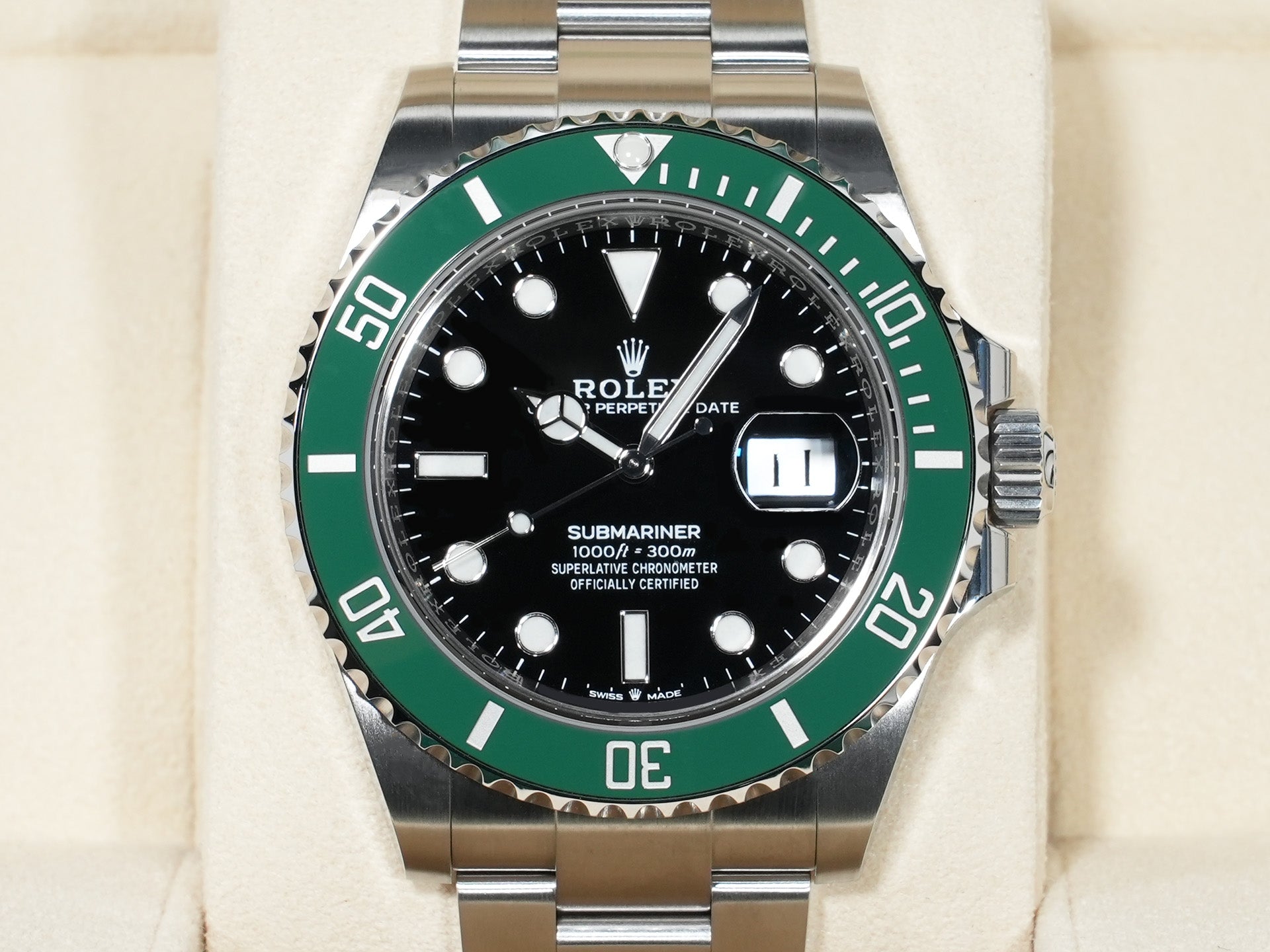 Rolex Submariner Date Ref. 126610LV Stainless Steel Black Dial Unused wf9nidhq