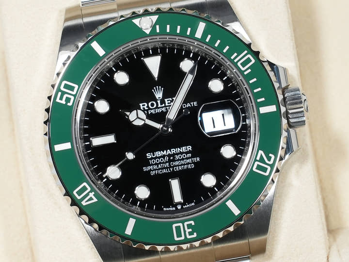 Rolex Submariner Date Ref. 126610LV Stainless Steel Black Dial Unused wf9nidhq