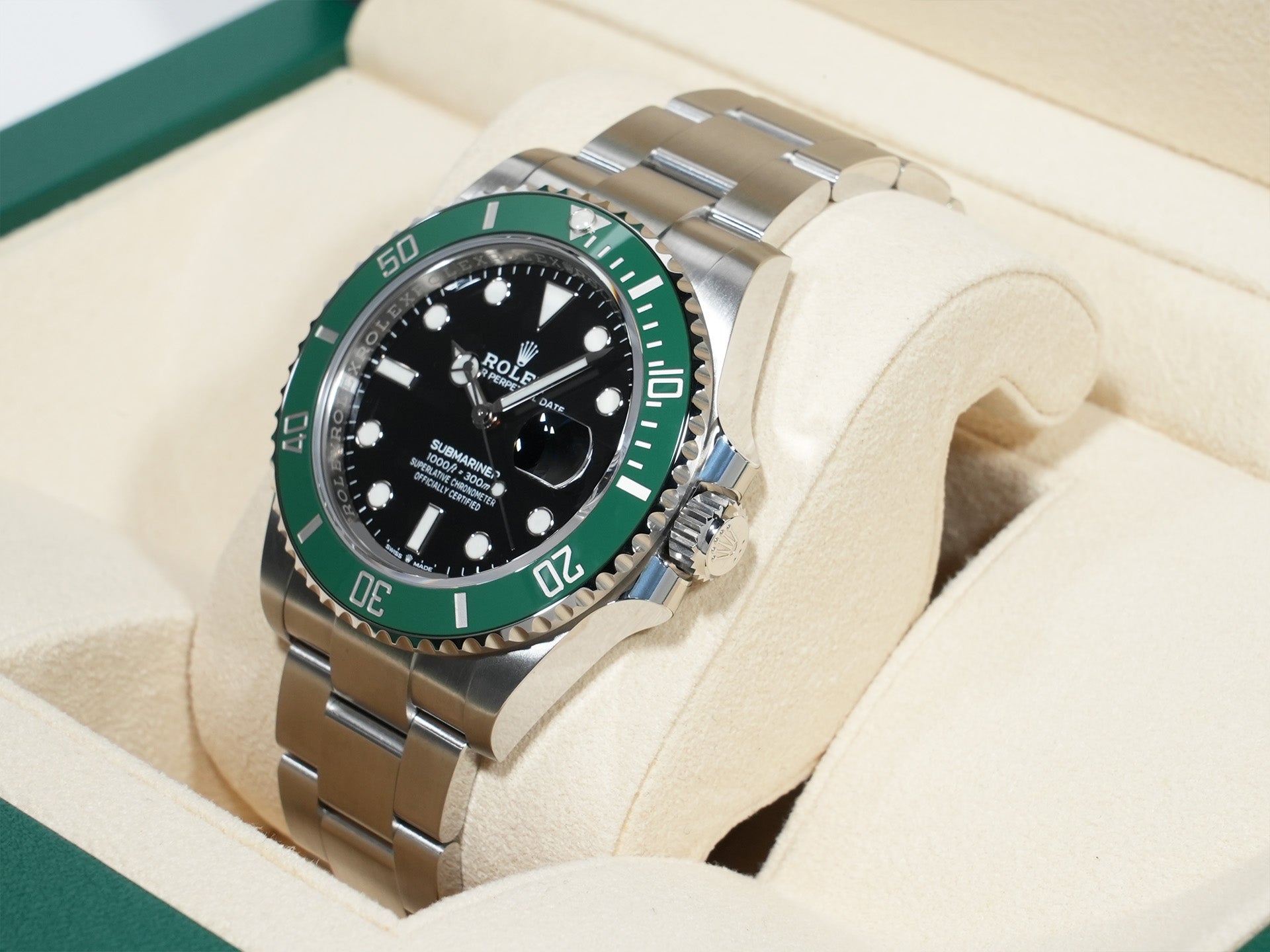 Rolex Submariner Date Ref. 126610LV Stainless Steel Black Dial Unused wf9nidhq