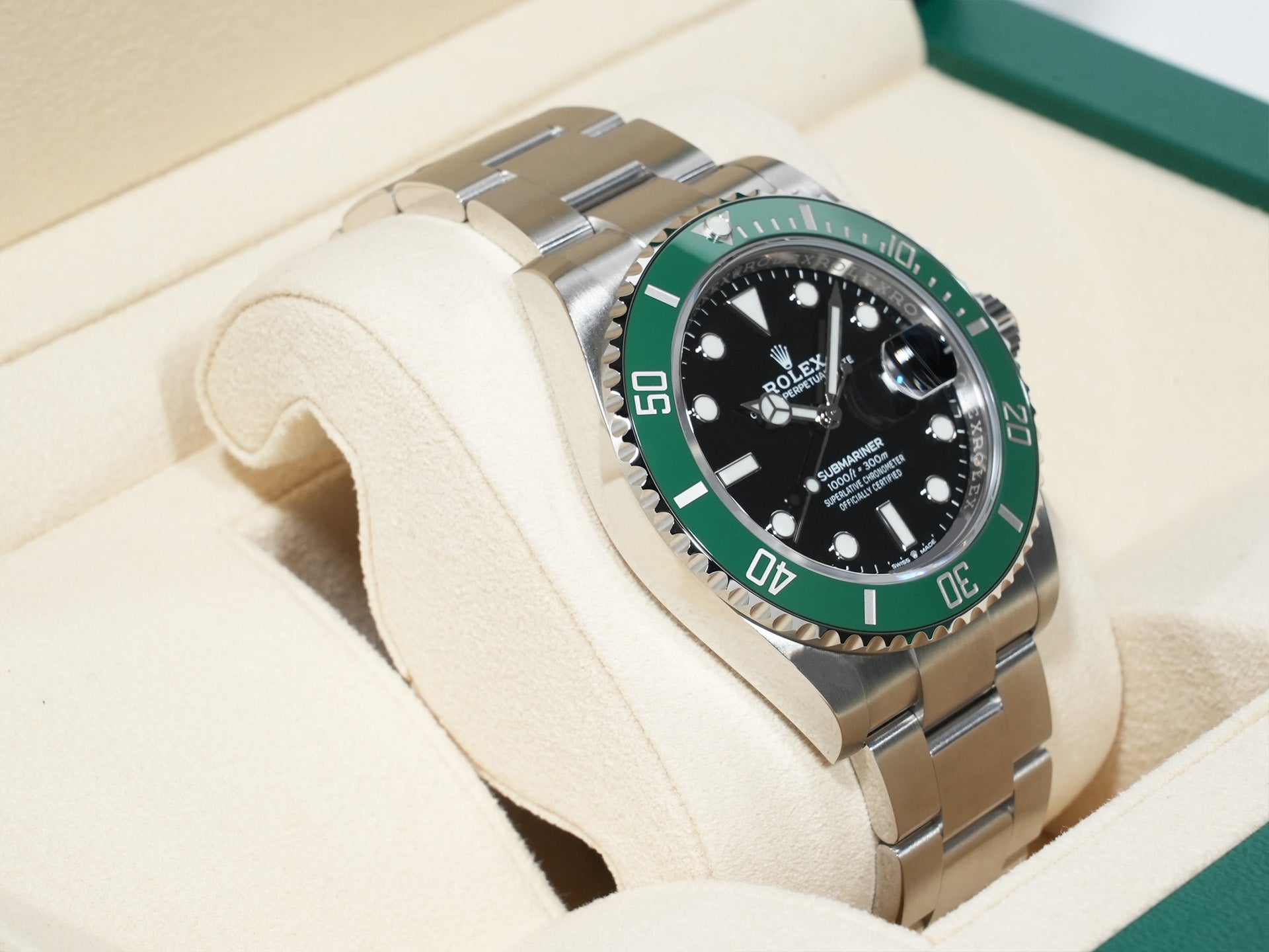 Rolex Submariner Date Ref. 126610LV Stainless Steel Black Dial Unused wf9nidhq