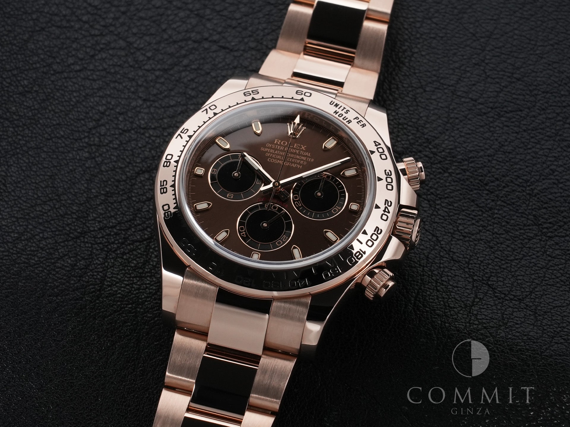 ロレックス デイトナ Ref.116505 エバーローズゴールド チョコレートxブラック文字盤 美品 ot527as7