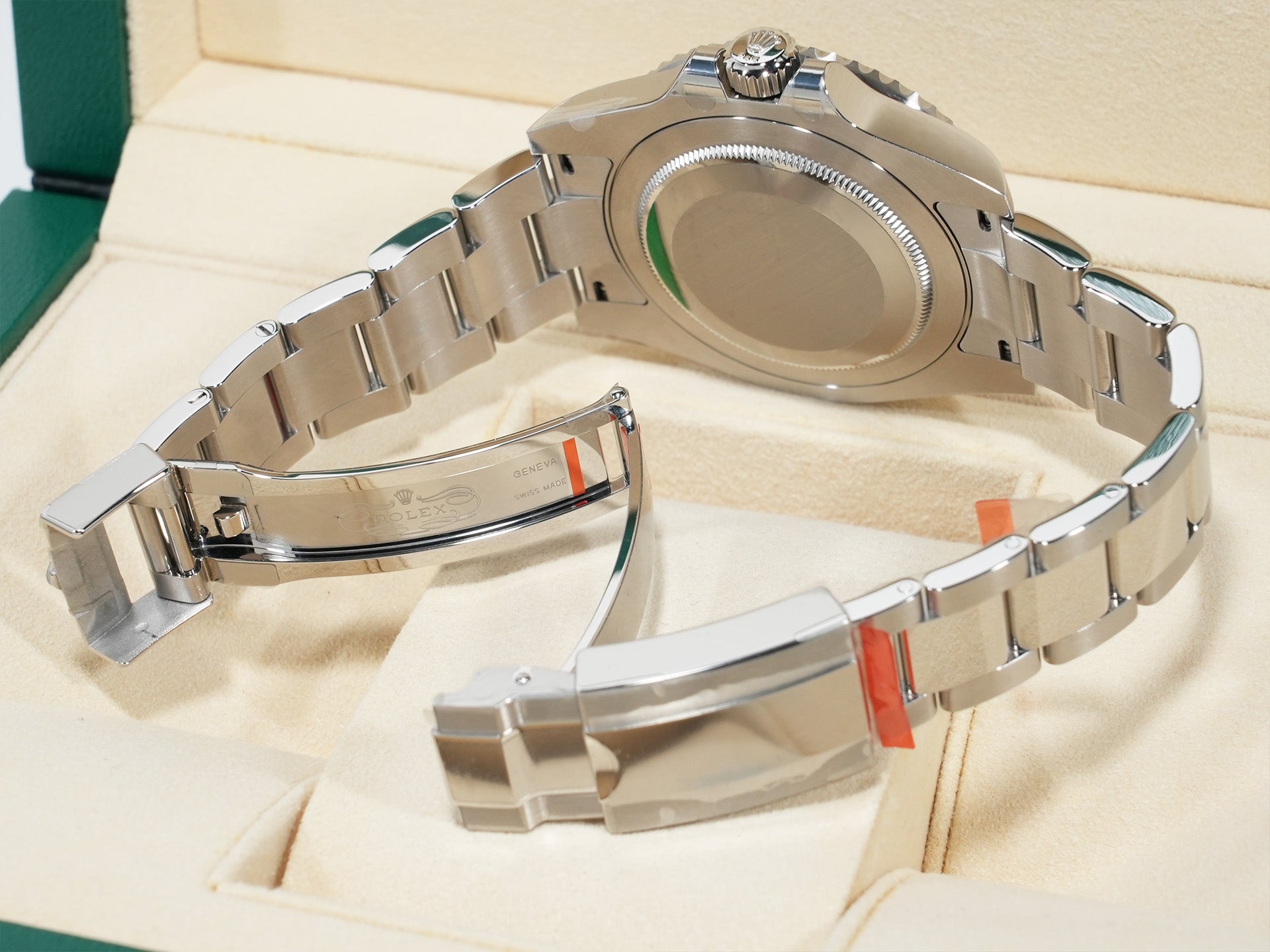 ロレックス GMTマスターII Ref.126710GRNR ステンレススチール ブラック文字盤 オイスターブレスレット 美品 qgtbj24n