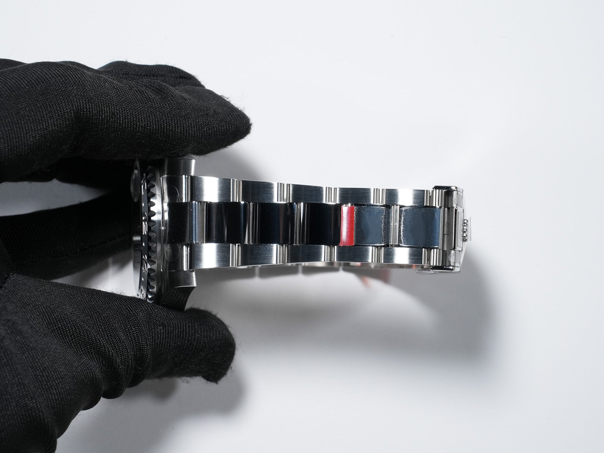 ロレックス GMTマスターII Ref.126710GRNR ステンレススチール ブラック文字盤 オイスターブレスレット 美品 qgtbj24n