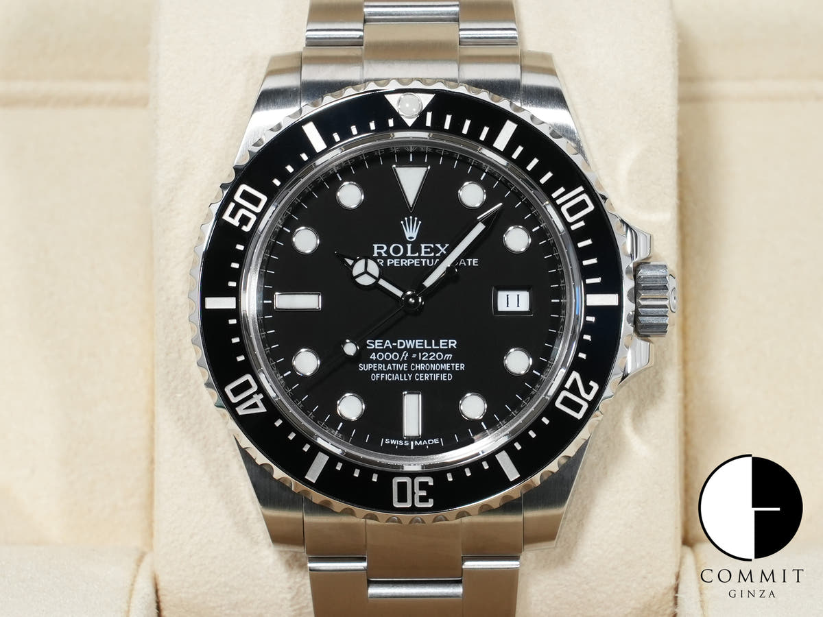 Rolex Sea-Dweller 4000 Ref. 116600 Stainless Steel Black Dial Excellent Condition 6wq4ttcz